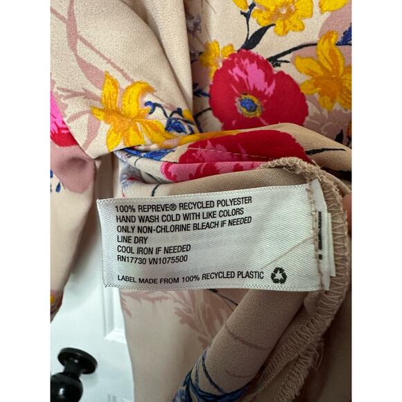 A New Day XL XXL WHIMSICAL FLORAL DUSTER COVER UP TOP (no belt) - Picture 8 of 8